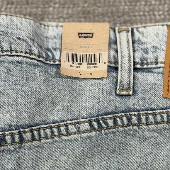 Levi's Mens Jeans 511 Slim Stretch Light Wash - Light Denim - Size 50 - 50X29 - Picture 5 of 9